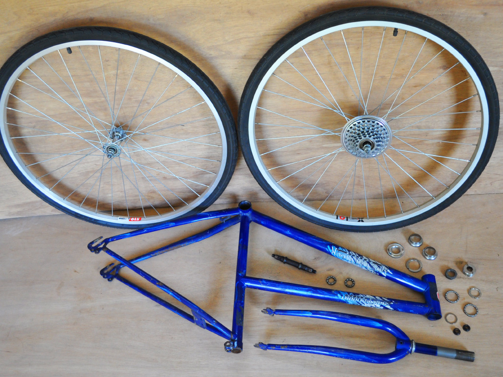 FrontRunner FWD Bike - recycled bike parts